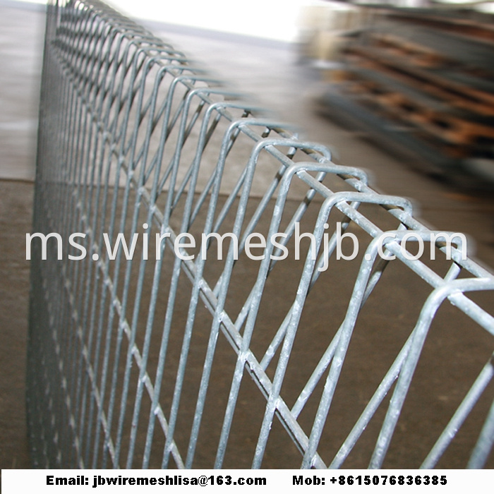 Galvanized Rolltop Fence/BRC Fence/Pool Fence